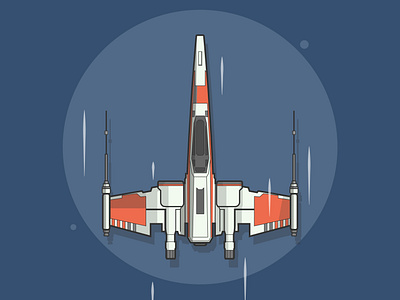 X Wing T 70 By Nevin Chonkar On Dribbble