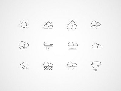 Weather Icons icon icons ui weather