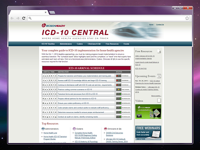 ICD-10 Central Website