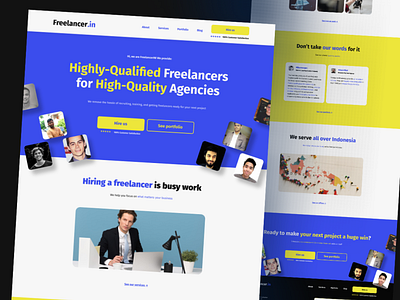 Website Design Freelance Pool Agency