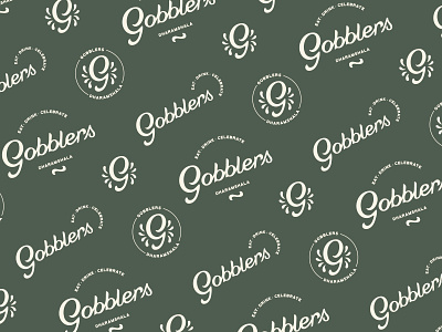 Gobblers identity bar brand branding cafe cafe logo cafeteria food gobblers identity logo logotype restaurant