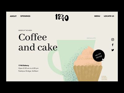 1740 Bakery Homepage