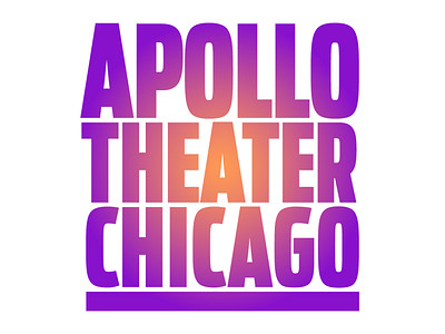 Apollo Theater Chicago Logo - revised chicago logo theater