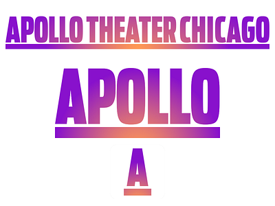 Apollo Theater Chicago Logo - revised chicago logo theater