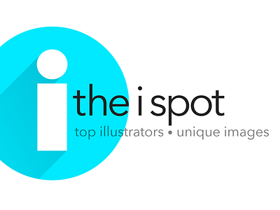 Logo for The i Spot branding illustration illustrators logo theispot