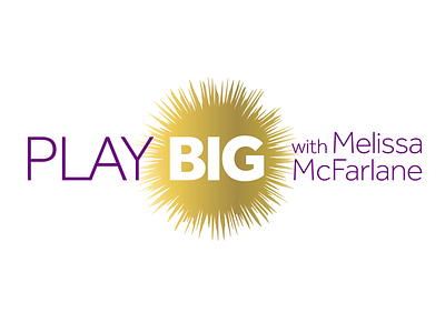 Logo for Play Big 2017 branding coaching event logo website