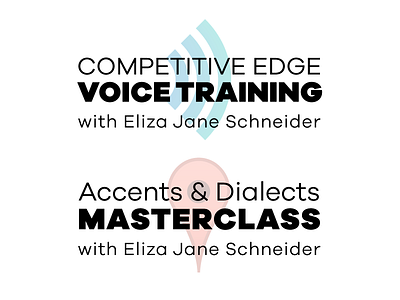 Logo System for Competitive Edge Voice Training