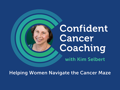 Logo for Confident Cancer Coaching branding cancer concentric logo museo