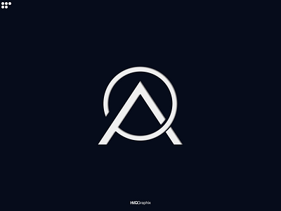 AP monogram Minimalist logo design