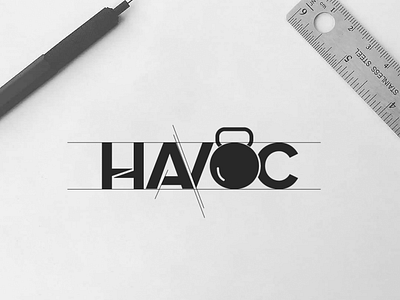 HAVOC Fitness Brand identity/LOGO design