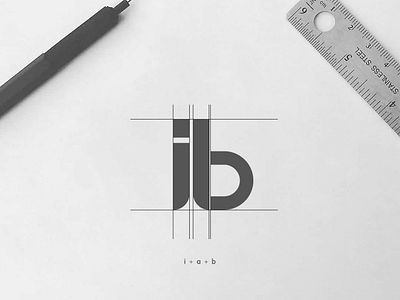 IAB Monogram minimalist logo design attractive logo brand design brand identity branding business logo design logo designer graphic design hmqgraphix logo logo animation logo inspiration logo mark logotype minimalist logo modern logo monogram logo