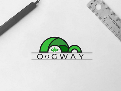 Minimalist Modern TURTLE LOGO Design