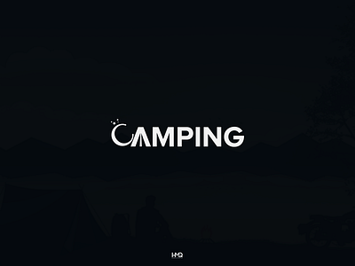 Camping Logo Concept branding business logo camping camping logo camping tips graphicdesign hmqgraphix logo logo grid logo inspiration logo mark logos logotype minimalist logo modern logo monogram monogram logo word logo