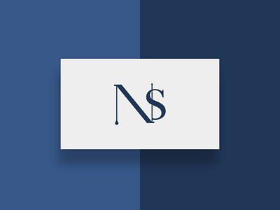 NS Minimalist Modern Monogram logo