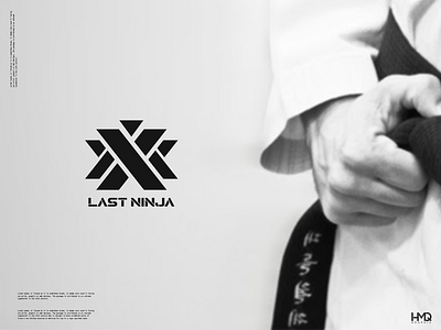 Last Ninja Modern Minimalist Logo Design