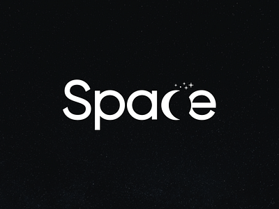 Space Logo Concept attractive logo branding business logo design logo designer hmqgraphix logo logo mark minimalist logo modern logo space logo