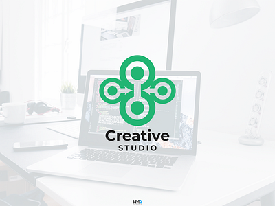 Creative Studio Minimalist Modern Logo design attractive logo branding branding design business business logo creative creative design creative design creative logo creative logo design design art design logo digital marketing graphic design hmqgraphix logo logo mark minimalist logo modern logo motivation