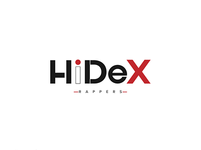 Hidex Rappers minimalist modern logo attractive logo branding business logo design logo designer hmqgraphix logo inspirations logo mark logotype minimalist logo modern logo music logo