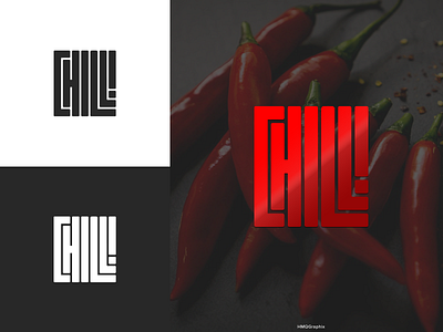 Chilli Minimalist modern logo concept