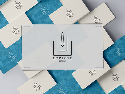 Employe House Minimalist modern business logo