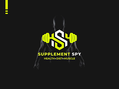 SS fitness monogram Business logo design