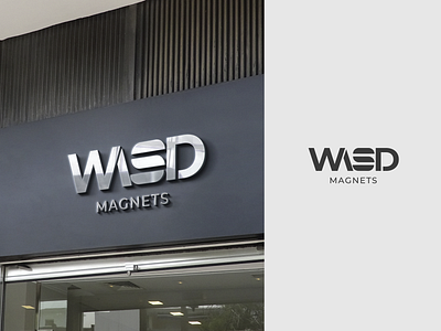 WASD letter mark Business logo Design