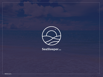 SeaSleeper minimal modern Business logo design