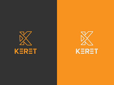 KERET minimal modern word mark