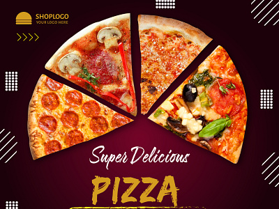 Facebook pizza design 3d animation app branding design graphic design illustration illustrator logo motion graphics ui ux vector