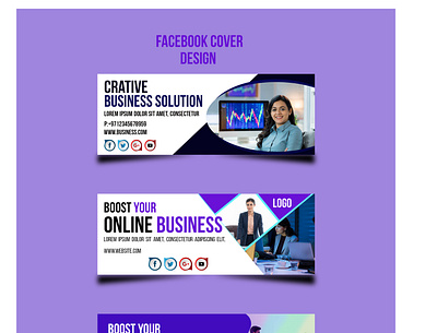 Facebook cover banner 3d animation app branding design graphic design illustration illustrator logo motion graphics ui ux vector