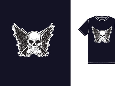 Skull T- Shirt Design