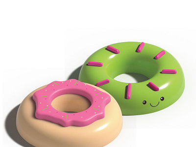 3D Doughnut designs, themes, templates and downloadable