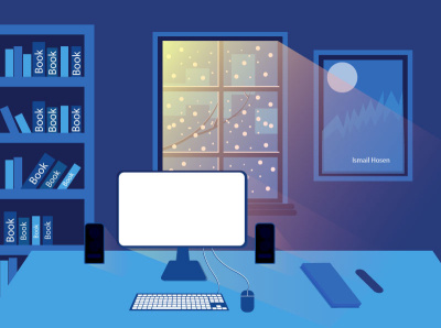 COMPUTER ROOM branding design graphic design illustration illustrator vector