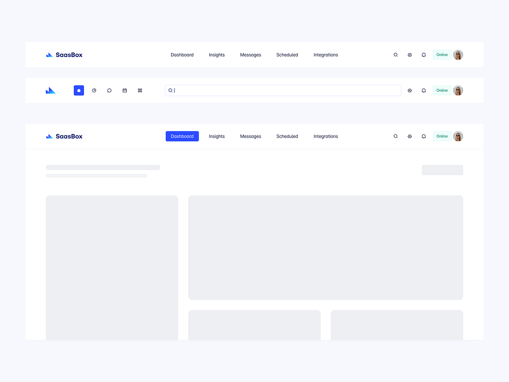 Browse thousands of Top Bar UI images for design inspiration Dribbble