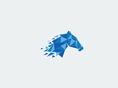 Horse animation app art design icon illustration illustrator logo minimal vector vectorart