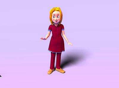 Mum Letter Land 3d 3d animation 3d art 3d artist 3d modeling characterdesign design illustration