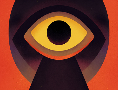 Eye art dark eye illustration poster sauron tower