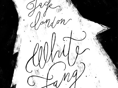 White Fang dog fang jack london white wolf