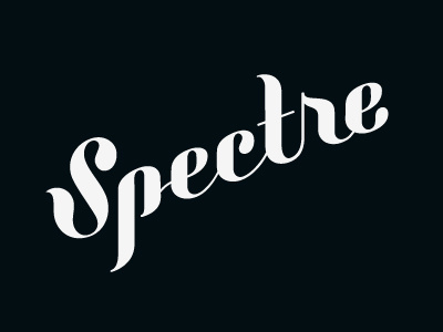 Spectre logo spectre type