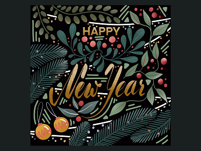 Happy New Year design