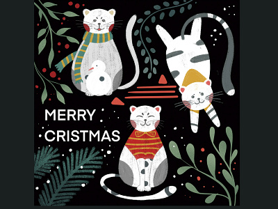 Christmas and cats