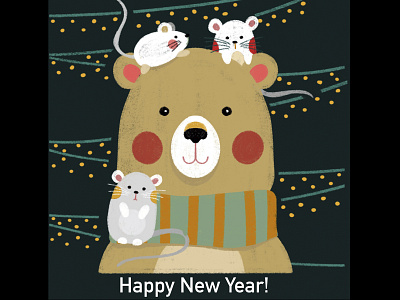 New Year card