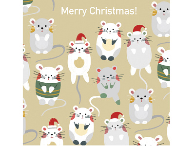 Christmas and mouses