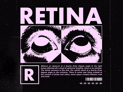 "Retina" T shirt Streetwear Design