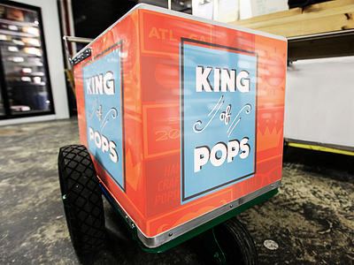 King of Pops Branding