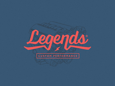Legends Custom Performance branding logo mechanic wip