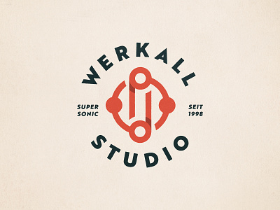 werkall logo logo logo design music music studio studio ulm werkall