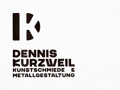 Dennis Kurzweil - Kunstschmiede & Metallgestaltung blacksmith logo logodesign metal