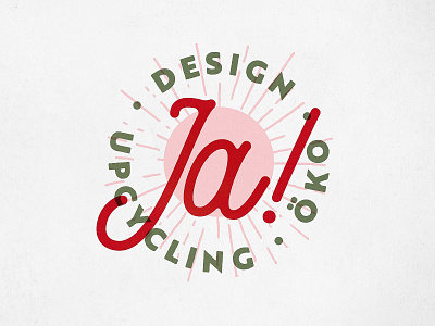 ja! design upcycling öko logo logo design ulm