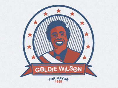 Goldie Wilson For Mayor! - Improved - darbyshire for goldie improved mayor! will wilson